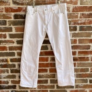 Levi’s 514 in 36x30 5 pocket jeans in White